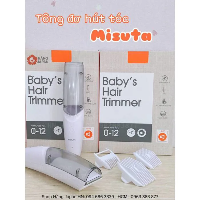 Tông đơ cắt tóc cho bé Misuta HK2119 - Hằng Japan Kids