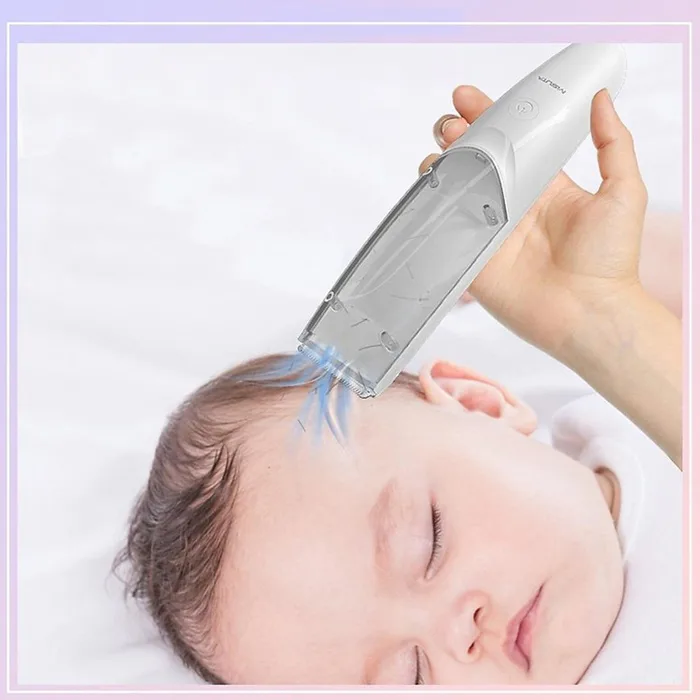 Tông đơ cắt tóc cho bé Misuta có chức năng hút tóc thừa | Kids Plaza