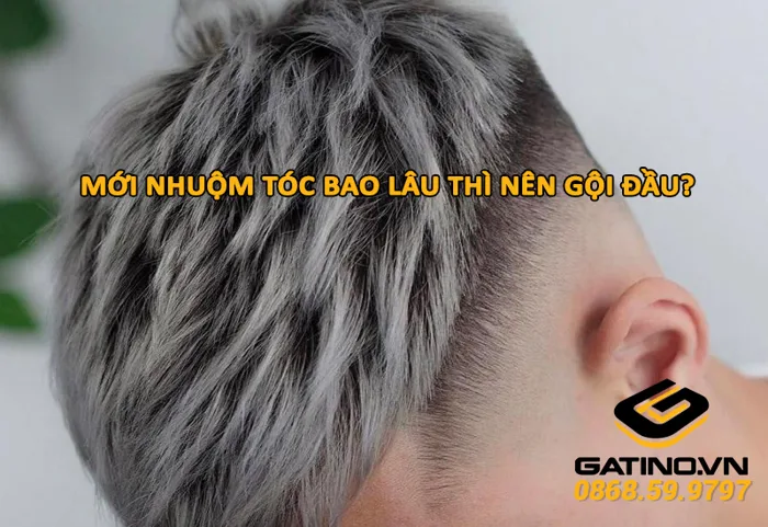 Mới nhuộm tóc bao lâu thì nên gội đầu? | Gatino.vn Mới nhuộm tóc bao lâu thì nên gội đầu? | Gatino.vn