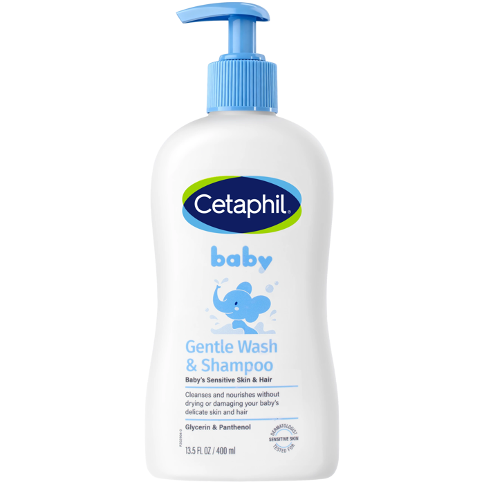 Sữa tắm gội em bé Cetaphil Baby Gentle Wash and Shampoo dịu nhẹ (400ml)