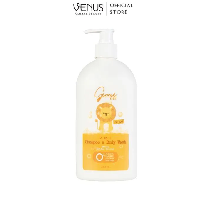 Sữa tắm gội 2 trong 1 Gennie dành cho bé 400ml