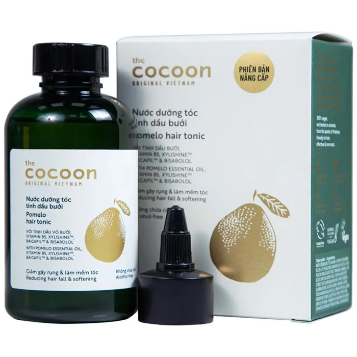 Nước dưỡng tóc tinh dầu bưởi Cocoon (140ml) giảm gãy rụng