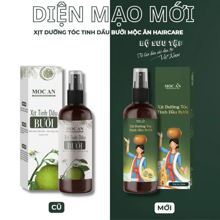 CHÍNH HÃNG] Xịt dưỡng tóc tinh dầu bưởi MỘC ÂN Hair Care 120ml - Tinh dầu  dưỡng tóc, xịt kích mọc tóc cao cấp | Lazada Việt Nam