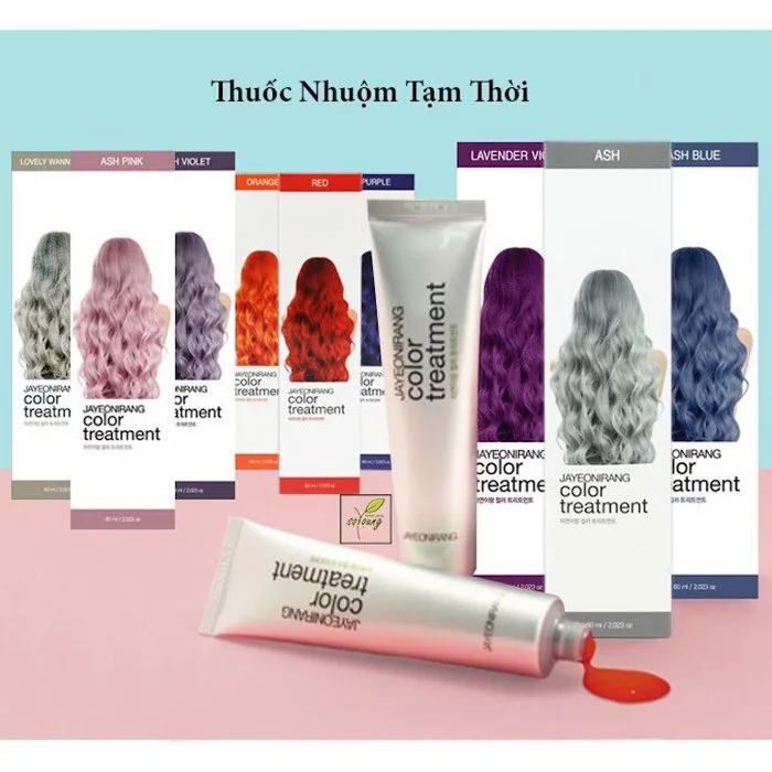 Thông tin về thuốc nhuộm tóc tạm thời mà các nàng nên biết | websosanh.vn