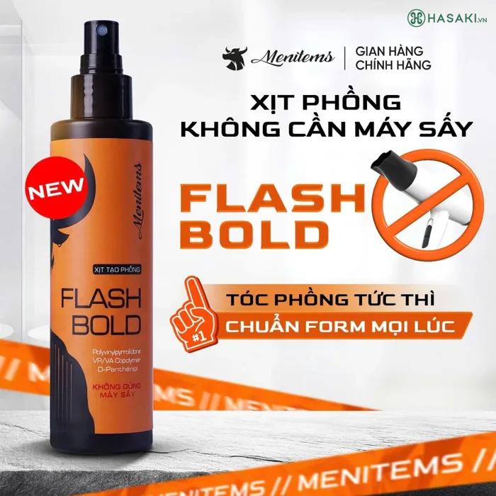 Xịt Tạo Phồng Menitems Bảo Vệ Nhiệt Cho Tóc 100ml | Hasaki.vn