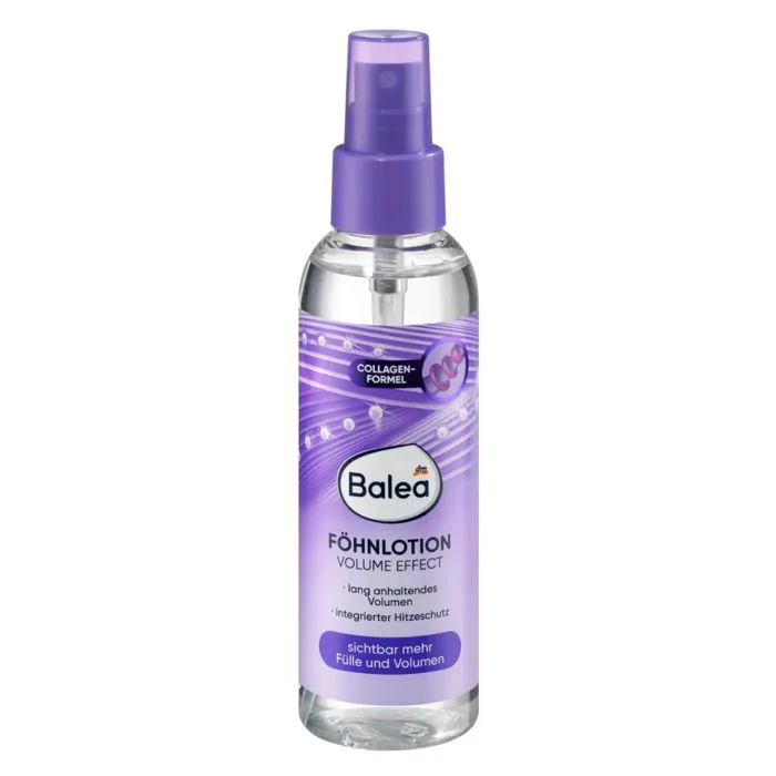 Xịt dưỡng làm phồng tóc nam nữ, tạo kiểu tóc Balea Fohnlotion Volume E –  Hàng Đức Little Germany